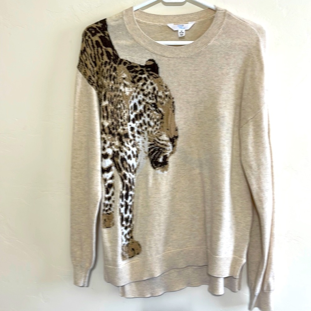 Long sleeve animal print